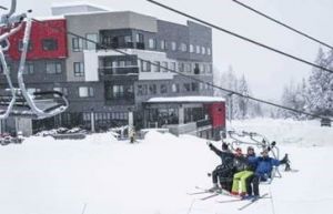 The boutique ski-in, ski-out hotel is mere steps from RED Mountain Resort