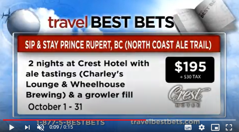 Travel best bets crest hotel