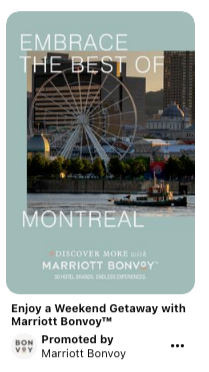 An image of a ferris wheel along Montreal's waterfront, overlaid with the words "Embrace the best of Montreal".