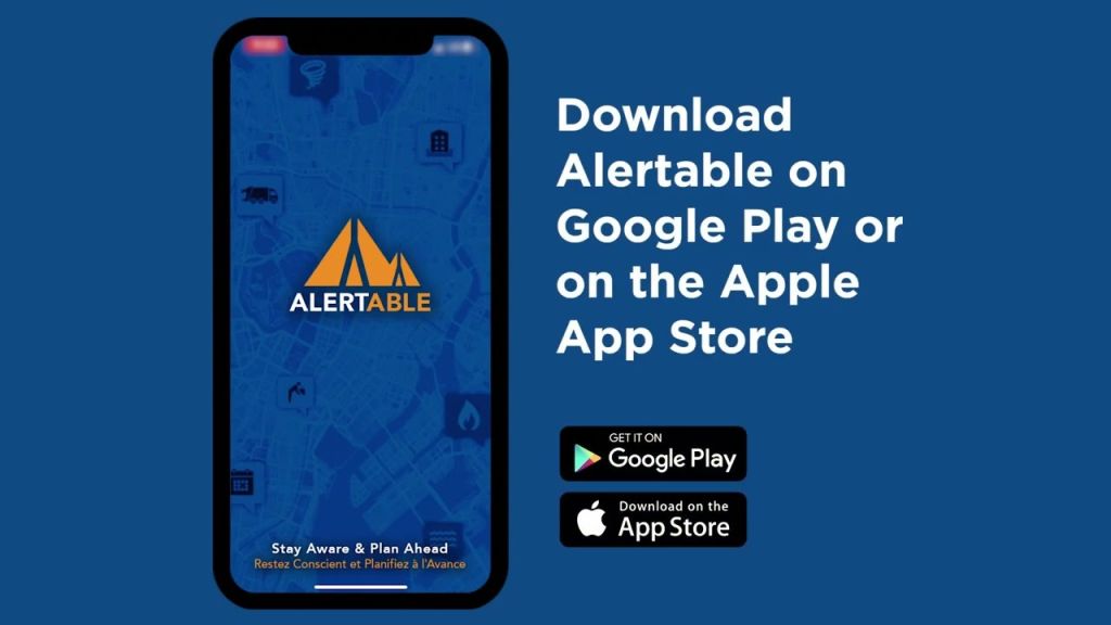 Download de Alertable App – Noodnieuws binnen handbereik – Bestemming BC