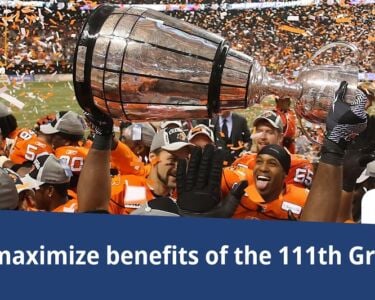 Influx of Tourists for 111th Grey Cup Will Bolster BC's Economy