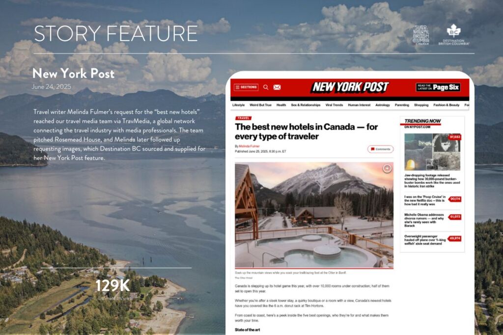 June 2025 Travel Media Stories - New York Post 2