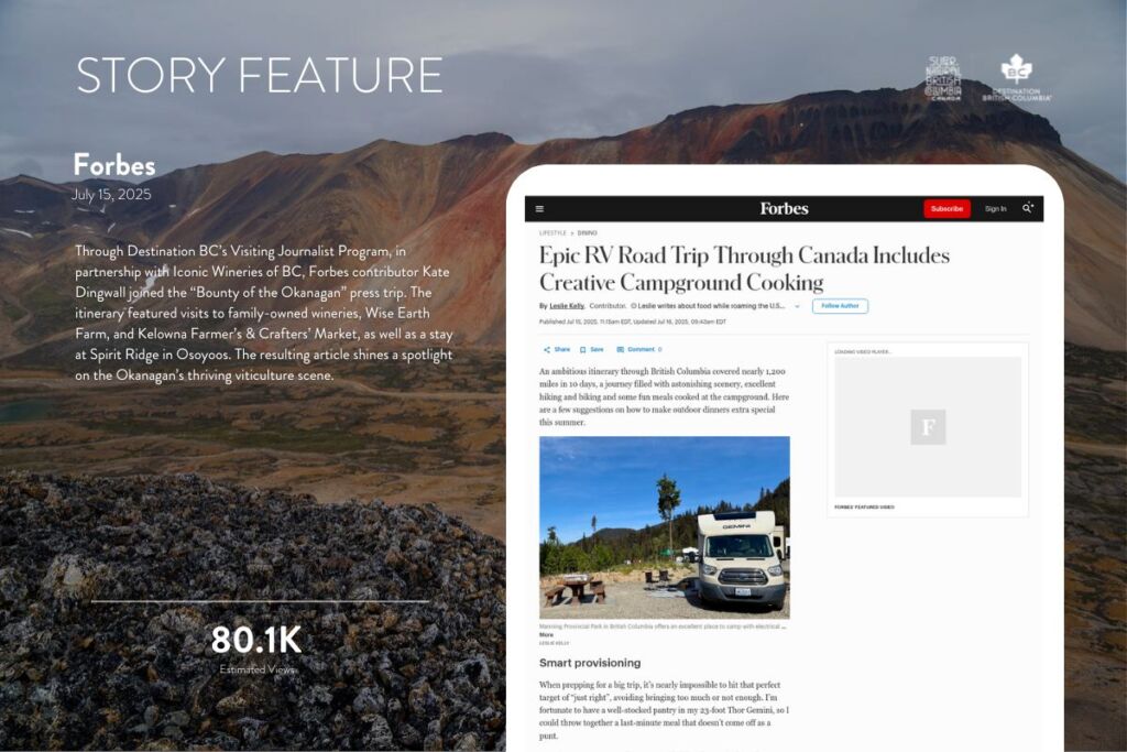 Forbes - 6 Wines That Will Sell You On Canada’s Viticulture Potential