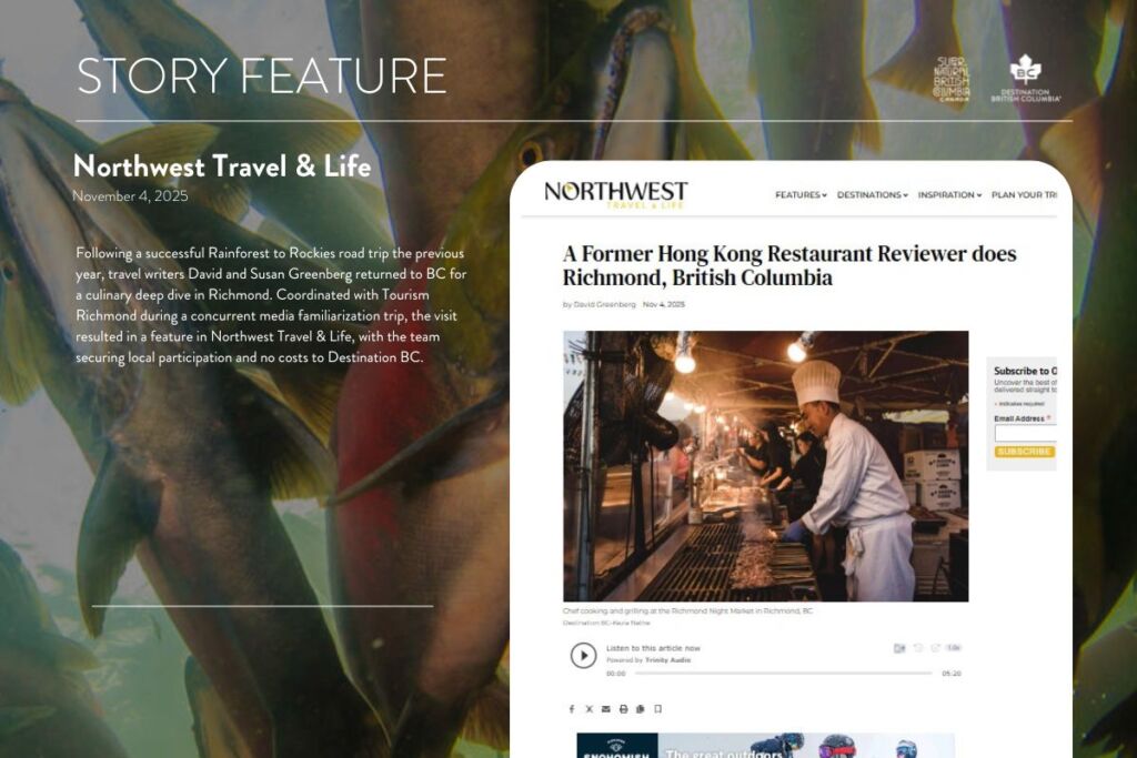 A Former Hong Kong Restaurant Reviewer does Richmond, British Columbia