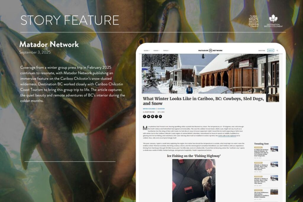 What Winter Looks Like in Cariboo, BC: Cowboys, Sled Dogs, and Snow